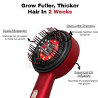 Premium 3-1 Red Light Therapy Scalp Massager Comb | Oil Massager For Scalp Hair | Electric Hair Massager Comb | Hair Massager Machine | 3 In 1 Hair Oil Applicator | Head Relaxation At Home